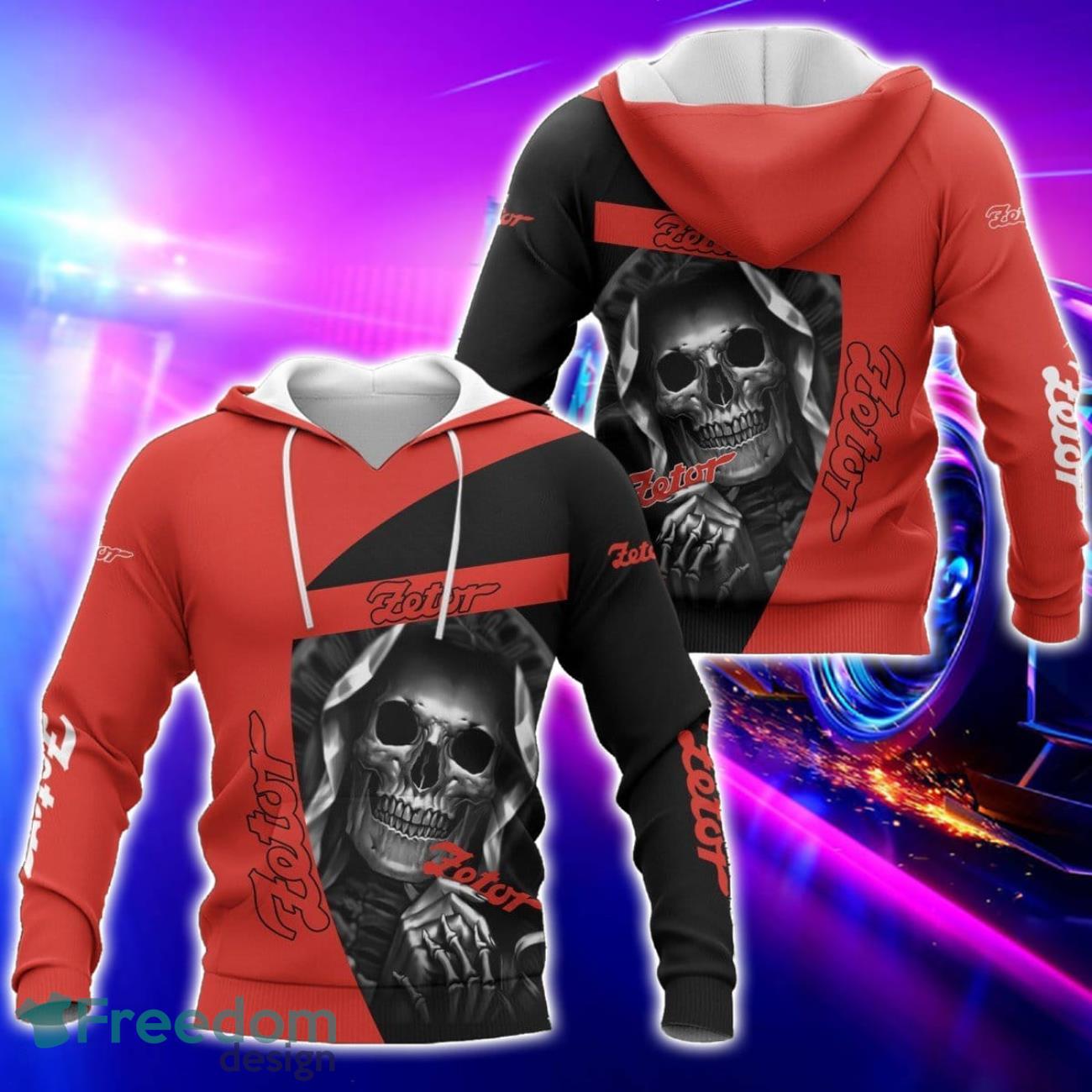 Zetor All Over Printed Skull T Shirt Sweatshirt Hoodie Bomber Jacket For Car Lover image Zetor All Over Printed Skull T-Shirt Sweatshirt Hoodie Bomber Jacket For Car Lover Product Photo 1