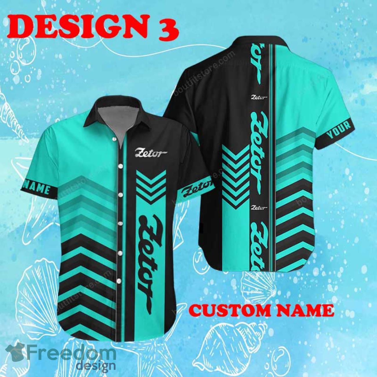 Zetor Hawaiian Shirt New Design Custom Name For Men Women Beach Shirts Zetor Hawaiian Shirt New Design Custom Name For Men Women Beach Shirts Product Photo 3