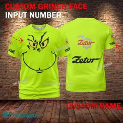 Zetor Tractor Grinch Face 3D Hoodie, Zip Hoodie Green AOP Custom Number And Name image Zetor Tractor Grinch Face 3D Hoodie, Zip Hoodie Green AOP Custom Number And Name - Zetor Tractor Grinch Face 3D T-Shirt