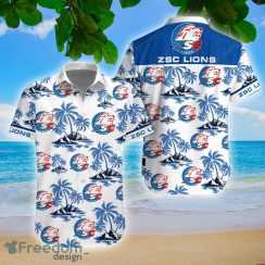 ZSC Lions Island Logo 3D Hawaiian Shirt And Short For Men And Women ZSC Lions Island Logo 3D Hawaiian Shirt And Short For Men And Women
