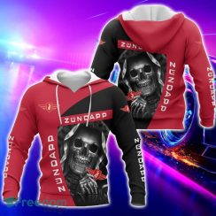 Zundapp All Over Printed Skull T-Shirt Sweatshirt Hoodie Bomber Jacket For Car Lover