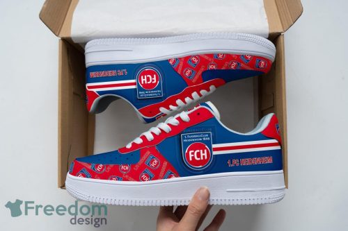 1. FC Heidenheim Air Force Shoes For Fans AF1 Sneakers Product Photo 1