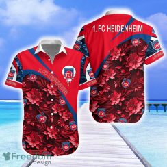 1. FC Heidenheim Hawaiian Shirt Flower 3D For Beach Fans