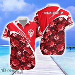 1. FC Kaiserslautern Hawaiian Shirt Flower 3D For Beach Fans