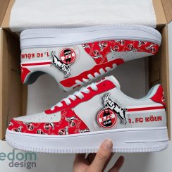 1. FC Koln Air Force Shoes For Fans AF1 Sneakers Product Photo 1