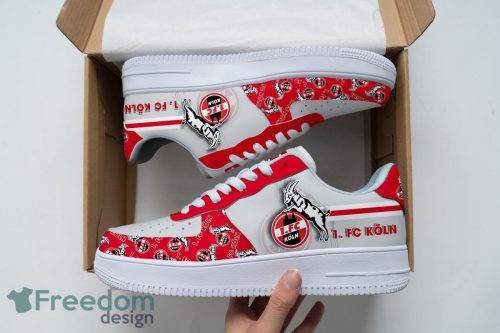 1. FC Koln Air Force Shoes For Fans AF1 Sneakers Product Photo 1