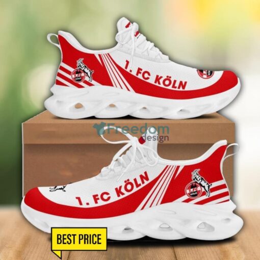 1. FC Koln Max Soul Sneakers Striped Men Women Limited Running Shoes Product Photo 1