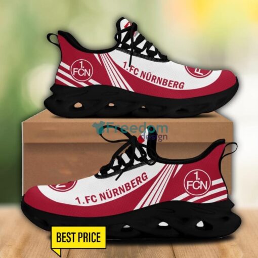 1. FC Nurnberg Max Soul Sneakers Striped Men Women Limited Running Shoes Product Photo 2