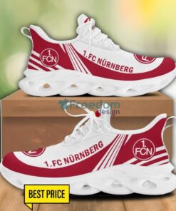 1. FC Nurnberg Max Soul Sneakers Striped Men Women Limited Running Shoes Product Photo 1