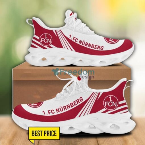 1. FC Nurnberg Max Soul Sneakers Striped Men Women Limited Running Shoes Product Photo 1