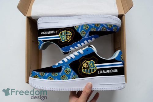 1. FC Saarbrucken Air Force Shoes For Fans AF1 Sneakers Product Photo 1