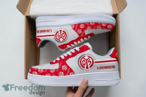 1. FSV Mainz 05 Air Force Shoes For Fans AF1 Sneakers Product Photo 1