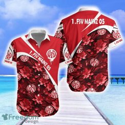 1. FSV Mainz 05 Hawaiian Shirt Flower 3D For Beach Fans
