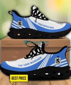 1860 Munich Max Soul Sneakers Striped Men Women Limited Running Shoes Product Photo 2