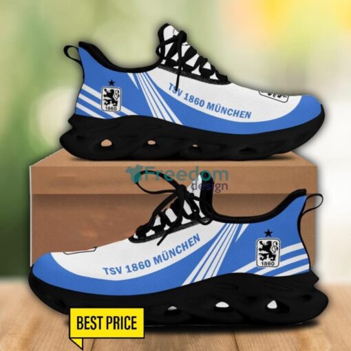 1860 Munich Max Soul Sneakers Striped Men Women Limited Running Shoes Product Photo 2