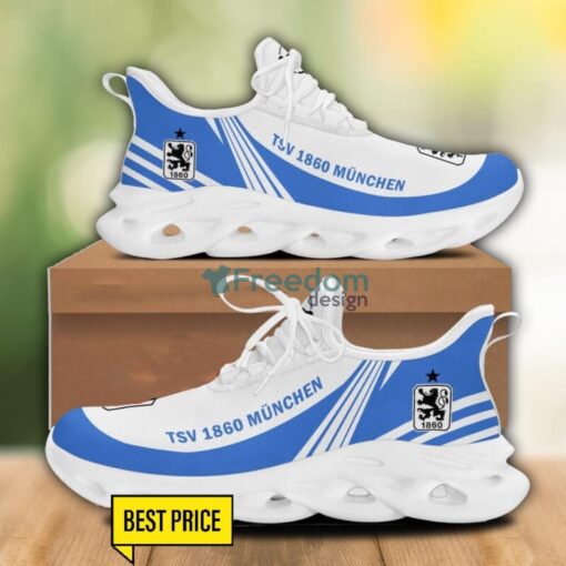 1860 Munich Max Soul Sneakers Striped Men Women Limited Running Shoes Product Photo 1