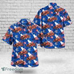 1923 La France Fire Engine, 4th Of July Hawaiian Shirt