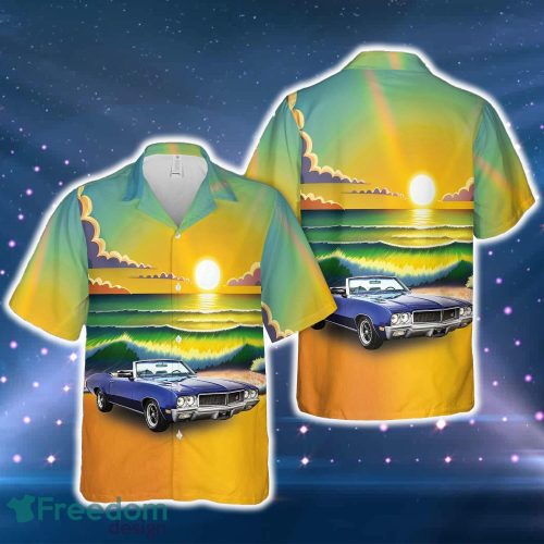 1970 Buick Skylark Coupe Hawaiian Shirt - 1970 Buick Skylark Coupe Hawaiian Shirt