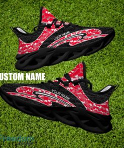1D One Direction Band Brand New Sport Sneaker Branding Camo Max Soul Shoes Custom Name - 1D One Direction Band Running Shoes Camo Design Personalized Photo 2