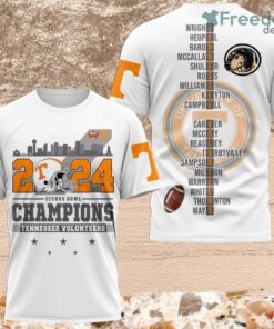 2024 Citrus Bowl Champions Tennessee Volunteers 3D Shirt For Fans