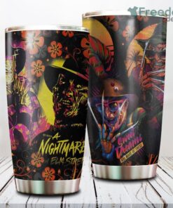 A Nightmare On Elm Streets Stainless Steel Tumbler