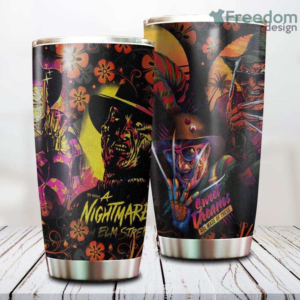 A Nightmare On Elm Streets Stainless Steel Tumbler image A Nightmare On Elm Streets Stainless Steel Tumbler Product Photo 1