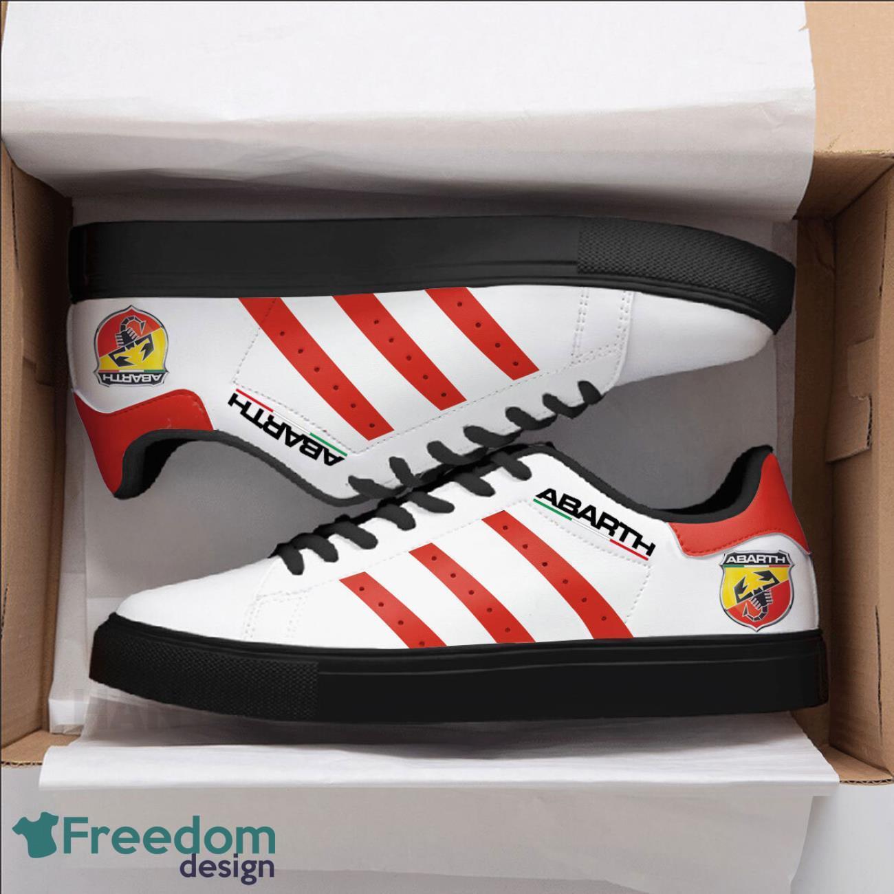 Abarth Low Top Skate Shoes For Men And Women Fans Gift Shoes Product Photo 2