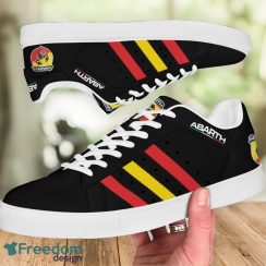 Abarth Low Top Skate Shoes Limited Version Gift Ideas For Fans Product Photo 4