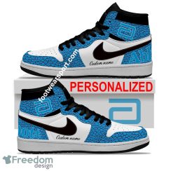 Abbott Air Jordan Hightop Shoes Personalized Crocodile Skin Pattern AOP For Men Women - Abbott Air Jordan Hightop Shoes Personalized Design 2