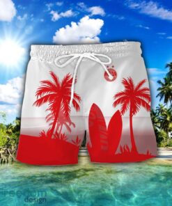 Aberdeen F.C. Combo Hawaiian Shirt And Shorts Surfboards Coconut Custom Name For Fans Product Photo 2