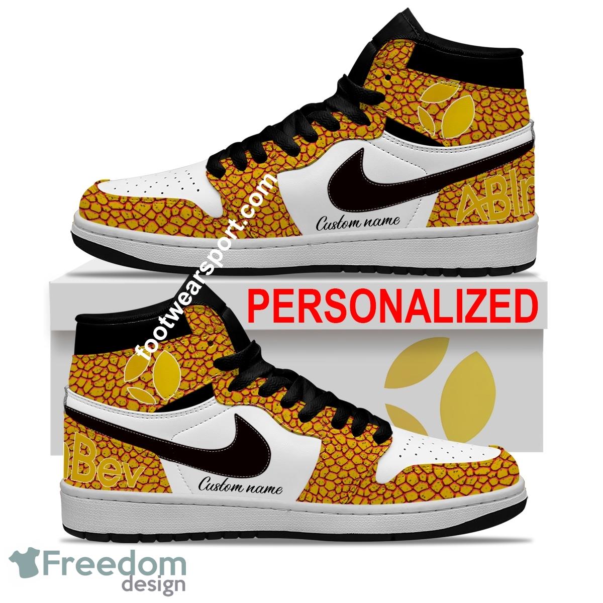 ABinbev Air Jordan Hightop Shoes Personalized Crocodile Skin Pattern For Big Fans image ABinbev Air Jordan Hightop Shoes Personalized Crocodile Skin Pattern For Big Fans - ABinbev Air Jordan Hightop Shoes Personalized Design 2