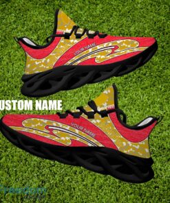 ABinbev Brand New Running Sneaker Imagery Camo Max Soul Shoes Custom Name - ABinbev Running Shoes Camo Design Personalized Photo 2