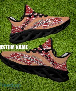 AC DC Band Brand New Sport Sneaker Badge Camo Max Soul Shoes Custom Name - AC DC Band Running Shoes Camo Design Personalized Photo 2
