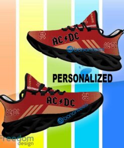 AC DC Band Max Soul Shoes New Custom Name Impression Sport Sneaker - AC DC Band Running Sneakers New Personalized_2