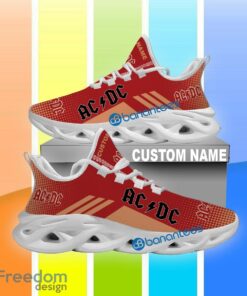 AC DC Band Max Soul Shoes New Custom Name Impression Sport Sneaker