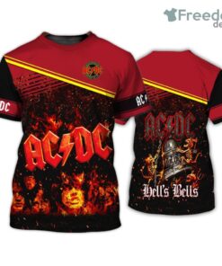 ACDC Rock Band 3D Full Print Shirts For Fans