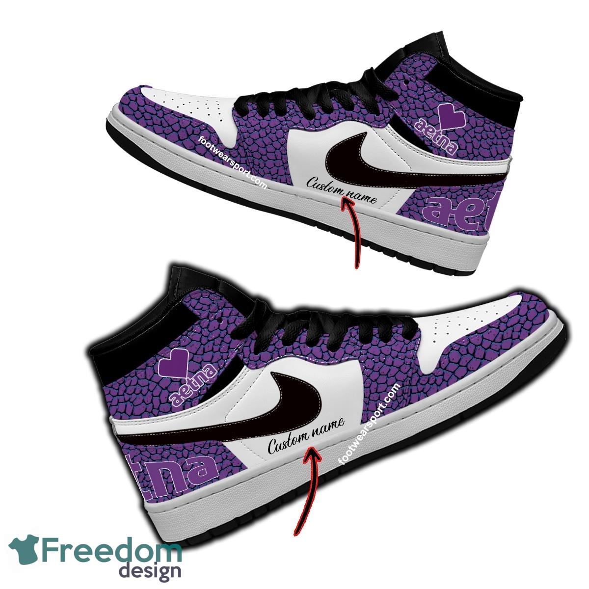 Aetna Air Jordan Hightop Shoes Personalized Crocodile Skin Pattern All Over Print image Aetna Air Jordan Hightop Shoes Personalized Crocodile Skin Pattern All Over Print - Aetna Air Jordan Hightop Shoes Personalized Design 1