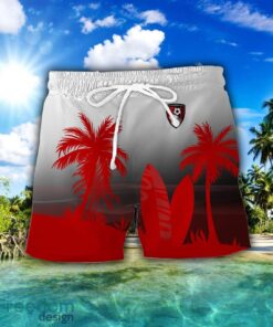 A.F.C. Bournemouth Combo Hawaiian Shirt And Shorts Surfboards Coconut Custom Name For Fans Product Photo 2