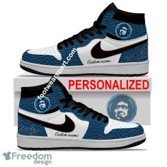 Alaska Airlines Air Jordan Hightop Shoes Personalized Crocodile Skin Pattern Gift Sneakers Fans - Alaska Airlines Air Jordan Hightop Shoes Personalized Design 2