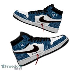 Alaska Airlines Air Jordan Hightop Shoes Personalized Crocodile Skin Pattern Gift Sneakers Fans