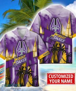 Albany Great Danes Hawaii Shirt Custom Name Sports Team Beach Shirt