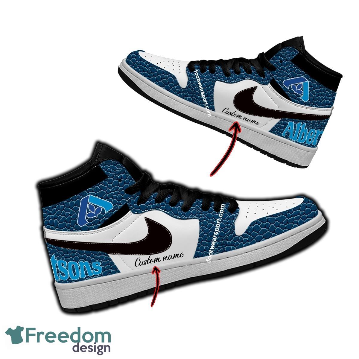 Albertsons Air Jordan Hightop Shoes Personalized Crocodile Skin Pattern For Men Women image Albertsons Air Jordan Hightop Shoes Personalized Crocodile Skin Pattern For Men Women - Albertsons Air Jordan Hightop Shoes Personalized Design 2