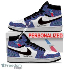 American Airline Air Jordan Hightop Shoes Personalized Crocodile Skin Pattern Gift For Men Women Fans - American Airline Air Jordan Hightop Shoes Personalized Design 2