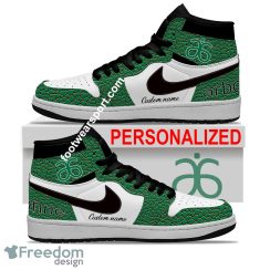 Arbonne Air Jordan Hightop Shoes Personalized Crocodile Skin Pattern For Men Women - Arbonne Air Jordan Hightop Shoes Personalized Design 2