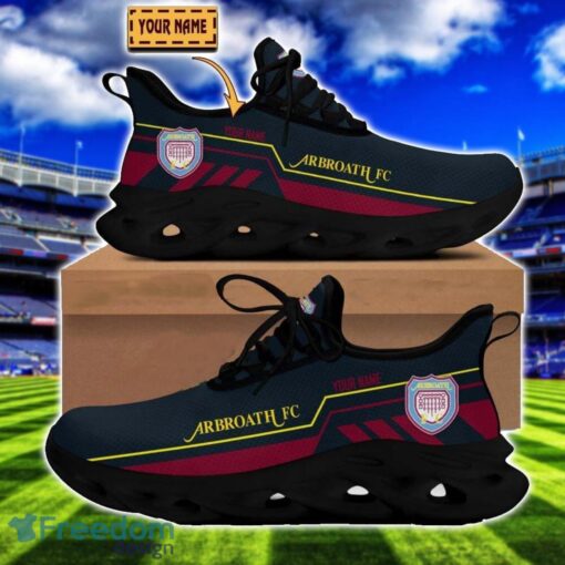 Arbroath F.C. Sneakers Limited Max Soul Shoes For Men And Women Custom Name Product Photo 1