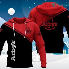 Arby’s Logo Designed Part Hoodie 3D All Over Print For Men And Women