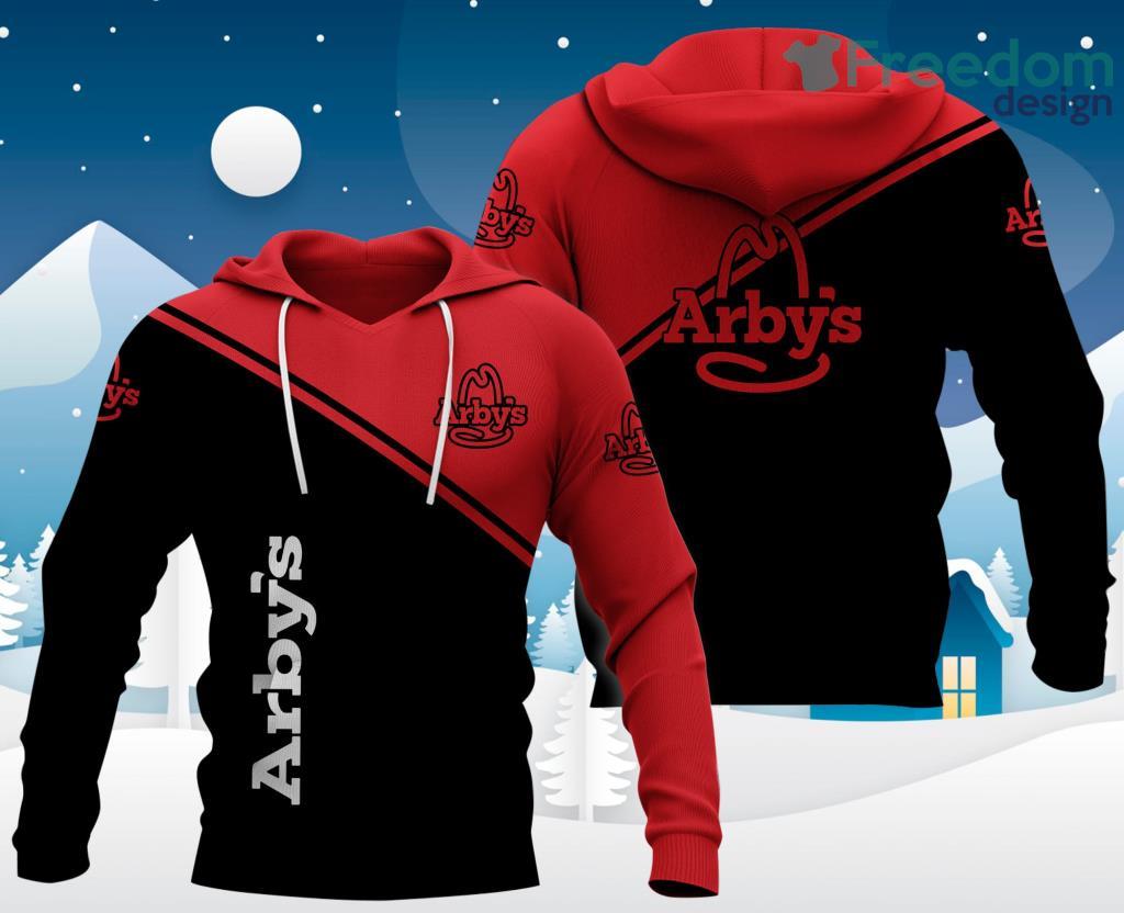 Arby's Logo Designed Part Hoodie 3D All Over Print For Men And Women image Arby's Logo Designed Part Hoodie 3D All Over Print For Men And Women