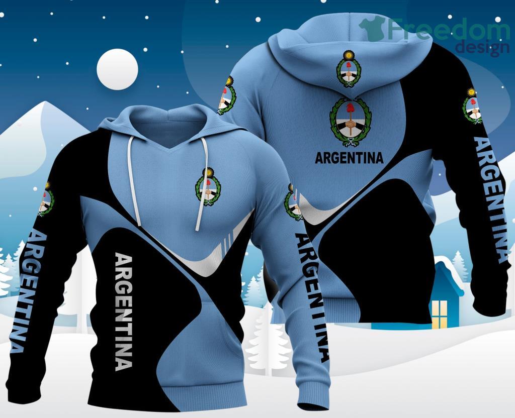 Argentina Logo Designed Part Hoodie 3D All Over Print For Men And Women image Argentina Logo Designed Part Hoodie 3D All Over Print For Men And Women Product Photo 1