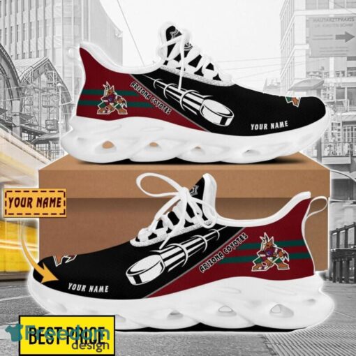 Arizona Coyotes Custom Name Sneakers Limited Max Soul Shoes For Men Women Product Photo 1