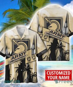 Army Black Knights Hawaii Shirt Custom Name Sports Team Beach Shirt